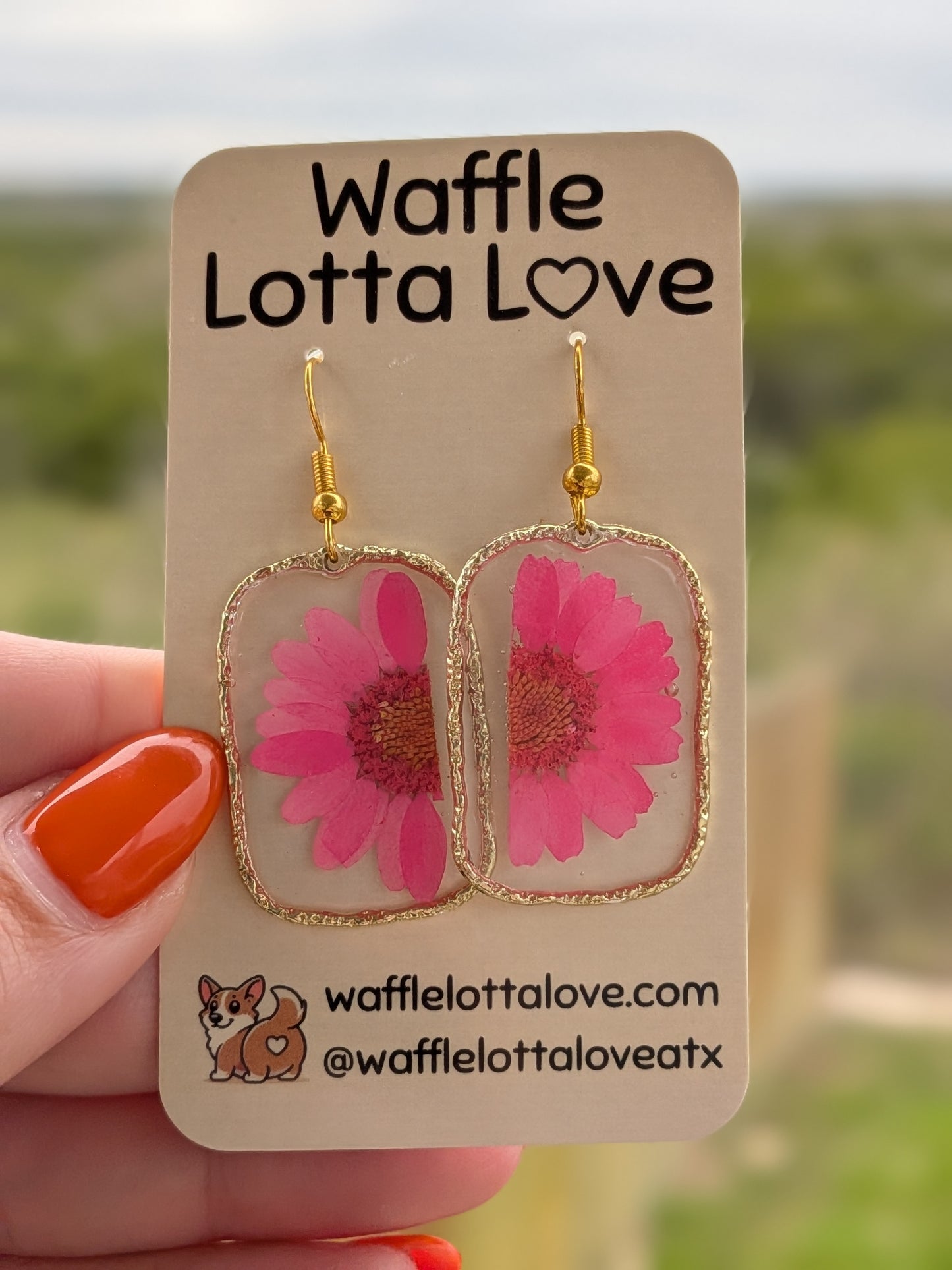 Split Bloom Earrings