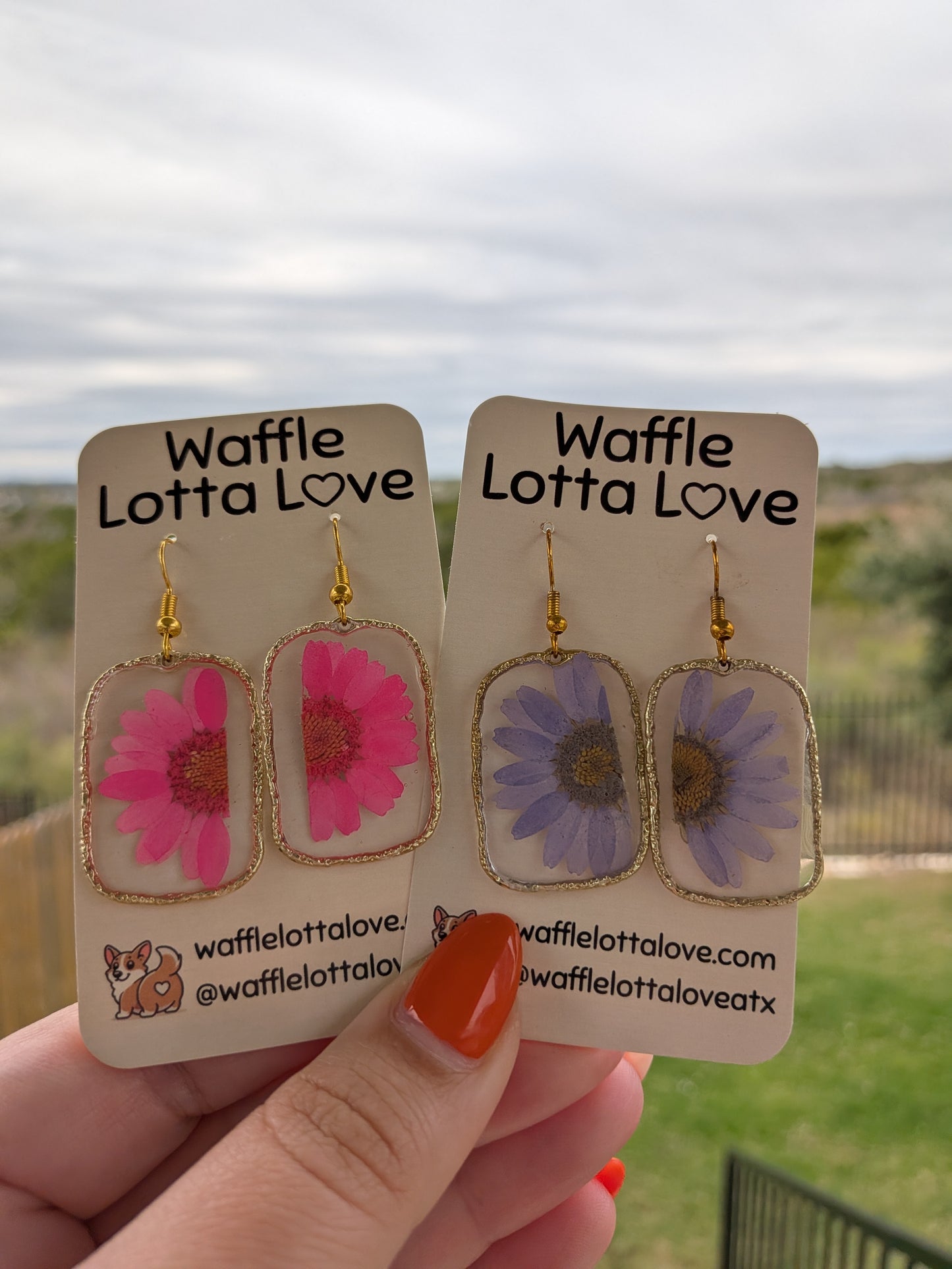 Split Bloom Earrings